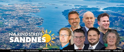 Næringstreff og sommerfest: Ka vil me med Sandnes?