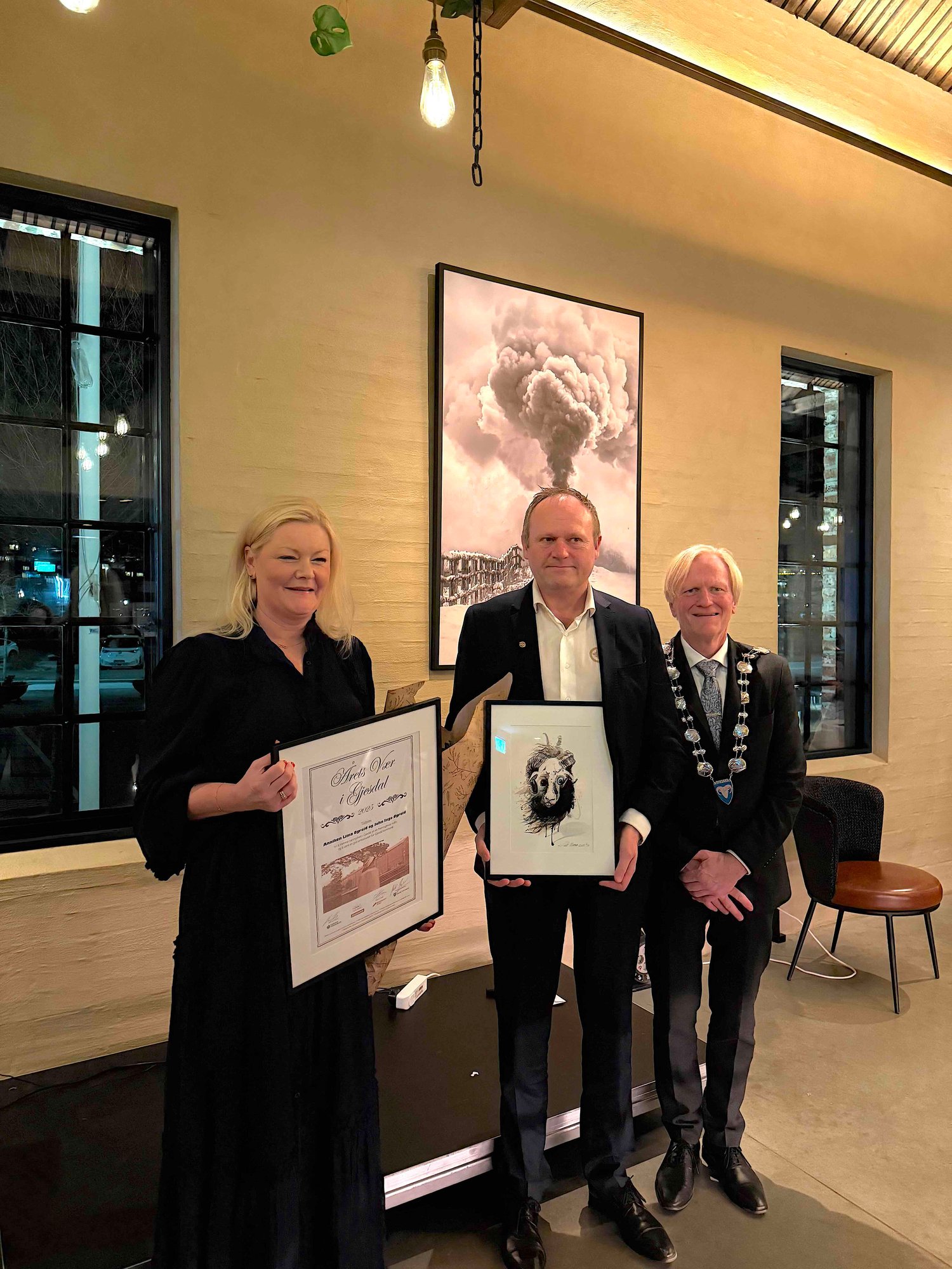 Årets Vær 2026 Anniken Lima Øgreid og John Inge Øgreid Ålgård landbrukssenter