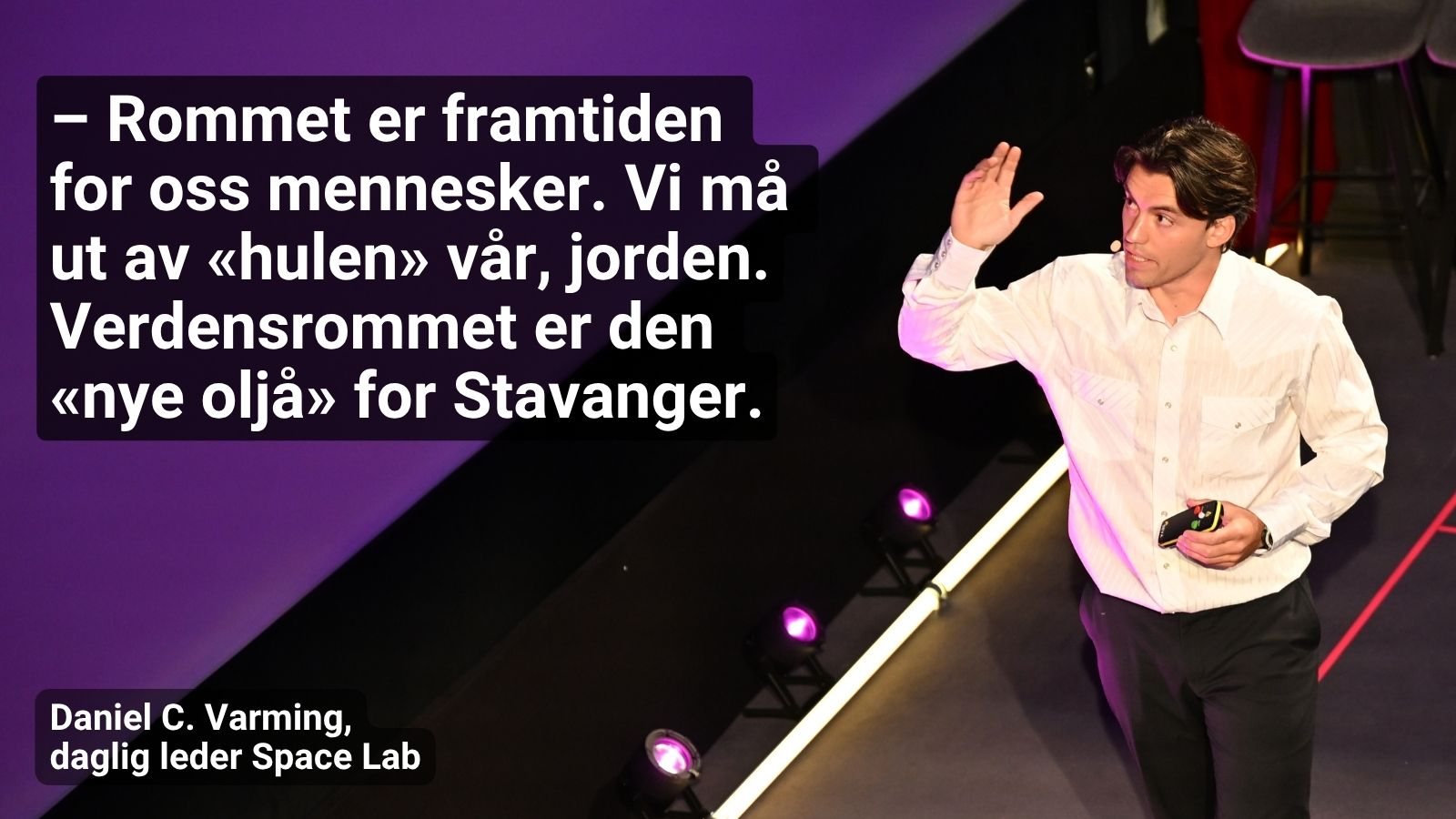 Daniel C varming sitat