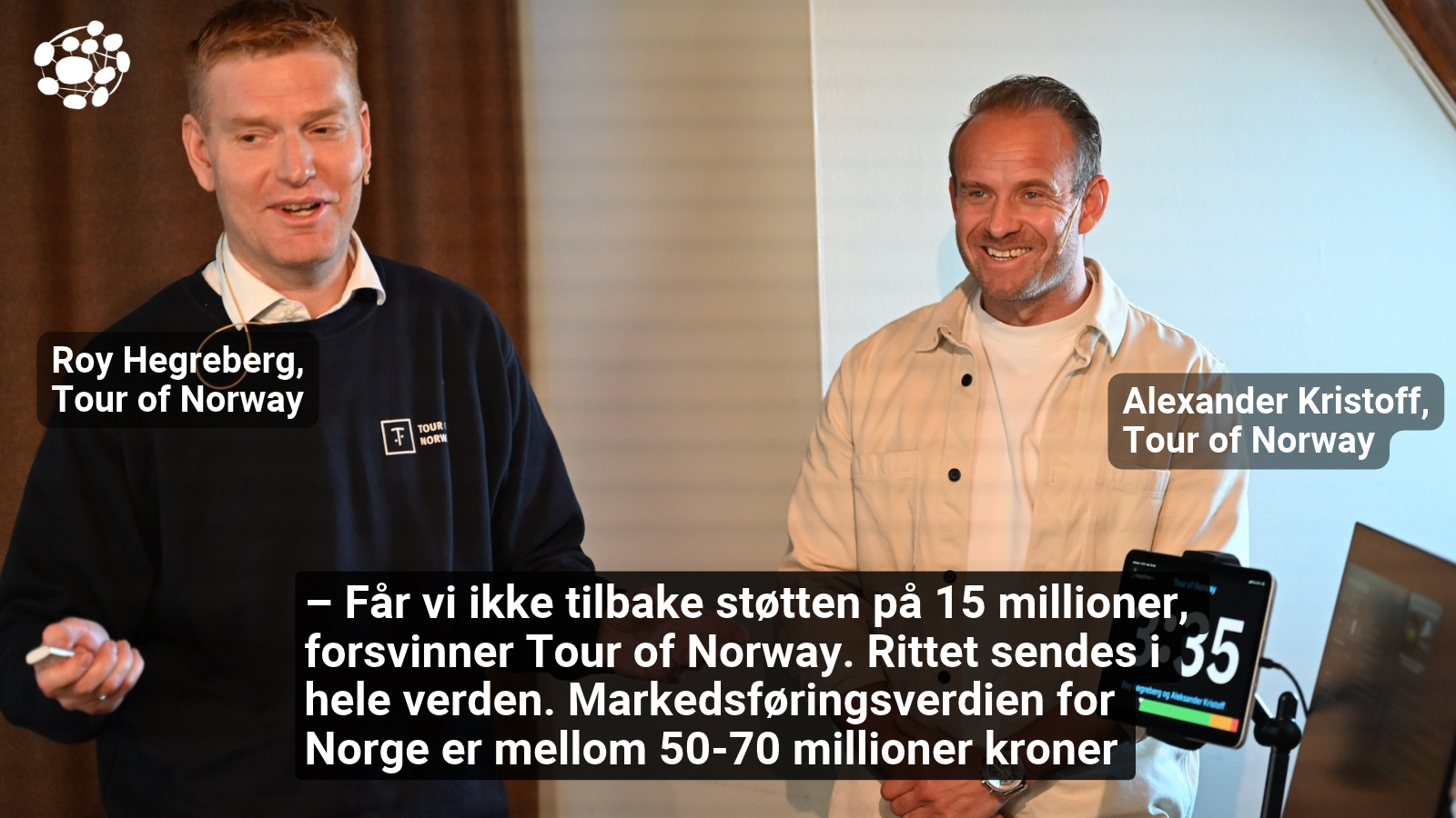 Roy Hegreberg og Alexander Kristoff