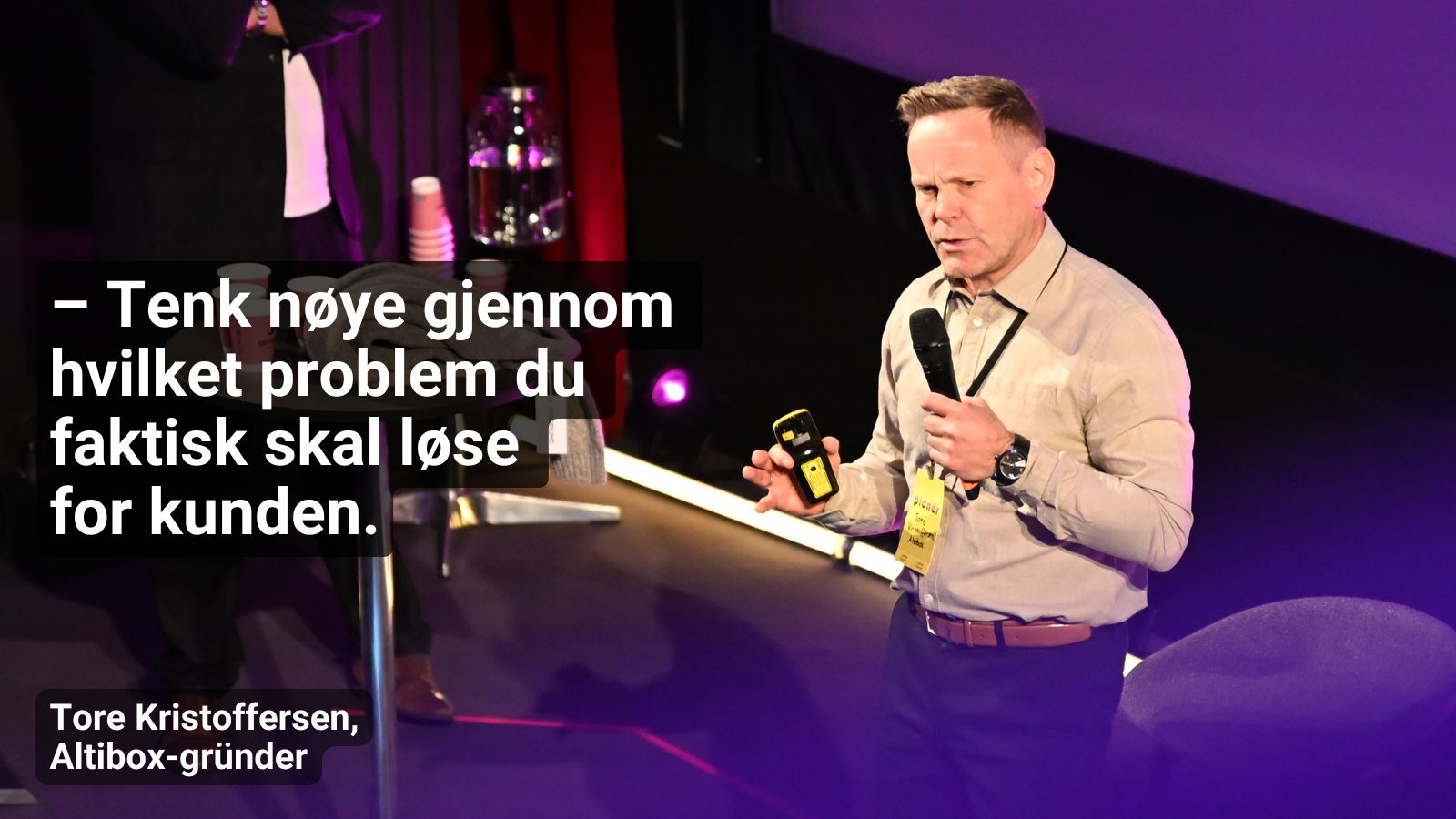 Tore Kristoffersen sitat