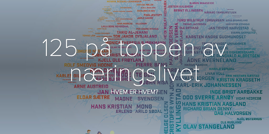 125 på toppen av næringslivet