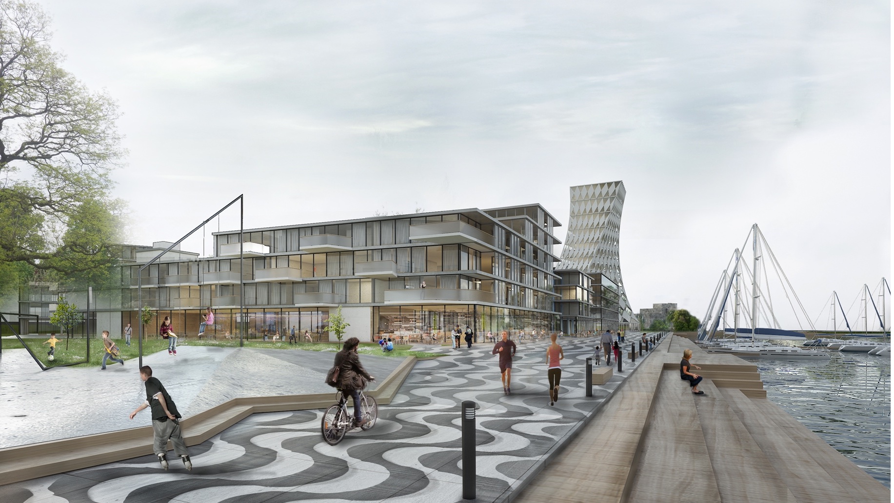 Strandpromenaden i Havneparken, Sandnes